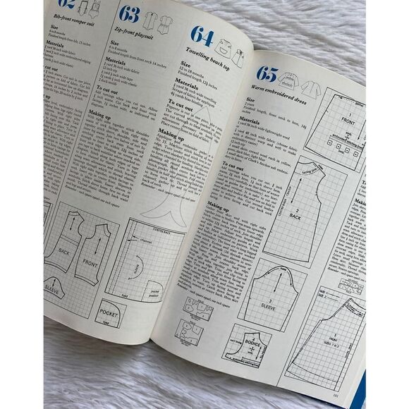 Vintage 1973 The Golden Book 75 Things To Make For Babies By Marshall Cavendish - Picture 8 of 12